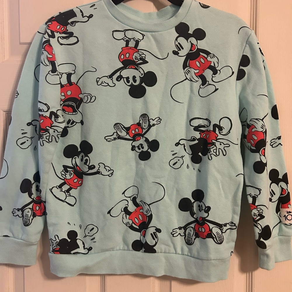 Disney Mickey Mouse Kids Sweatshirt - Blue and Red